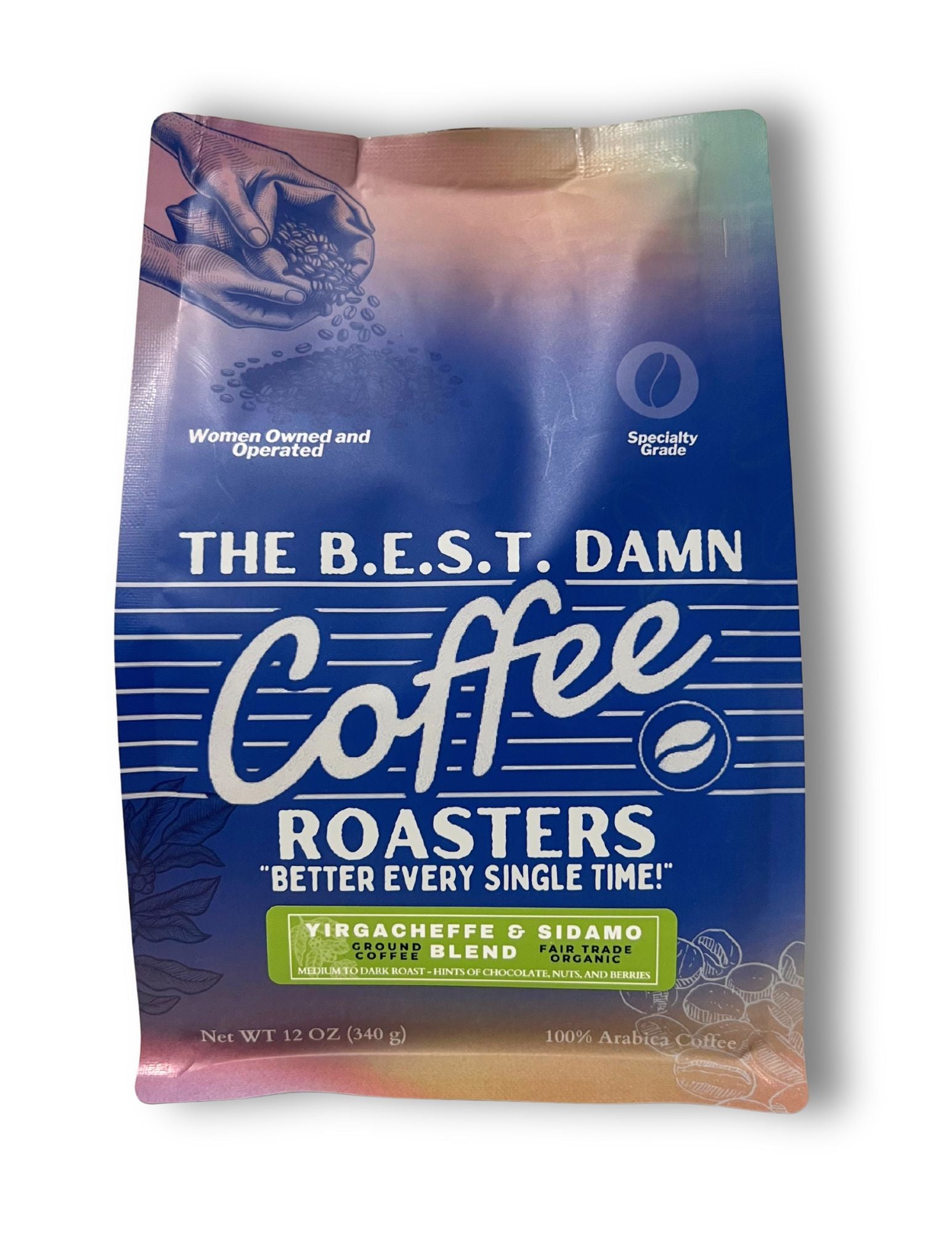 The Best Damn Coffee bag
