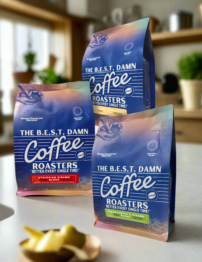 Ethiopian coffee bean bundle