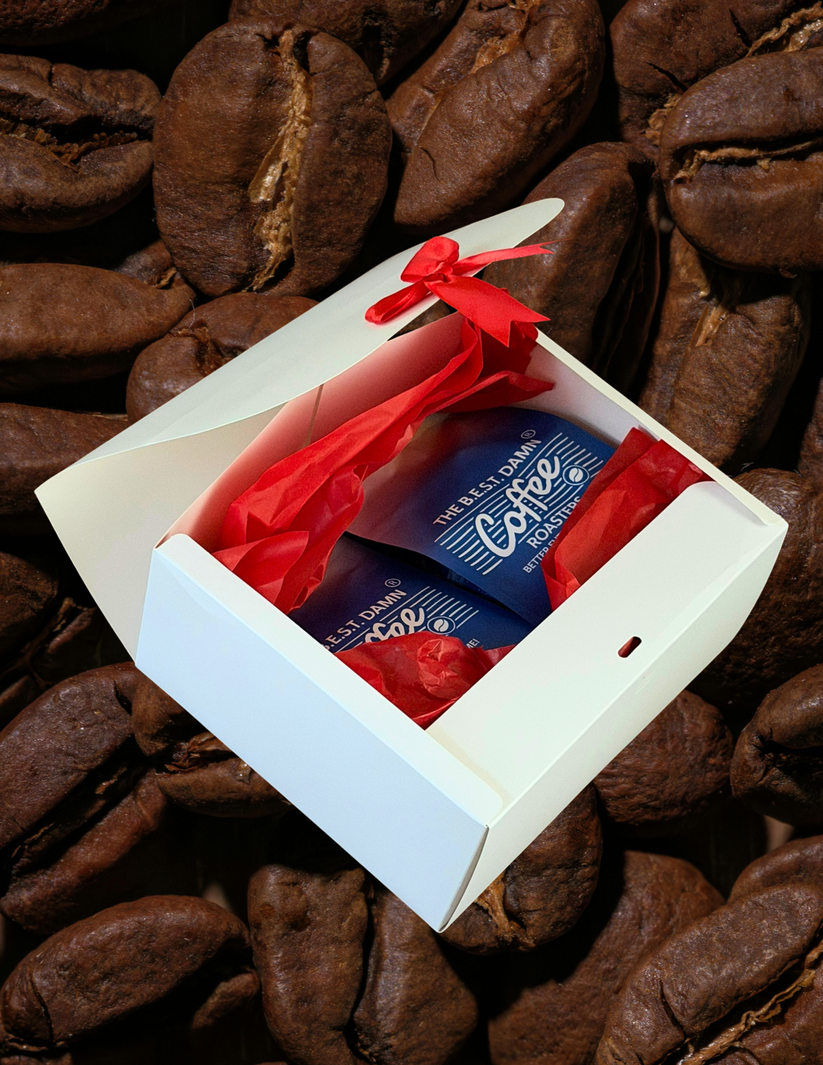 The Best Damn Bean Box gift set